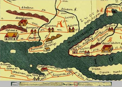 Ancienne Carte Romaine