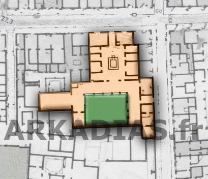 Plan Maison de la Chaux à  Pompei