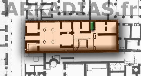 Plan Maison Deux Atriums   Herculanum