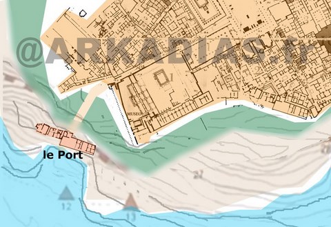Plan Port Commercial Pompei