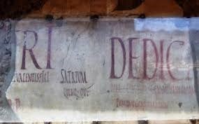 Graffitis et Inscriptions  Pompei