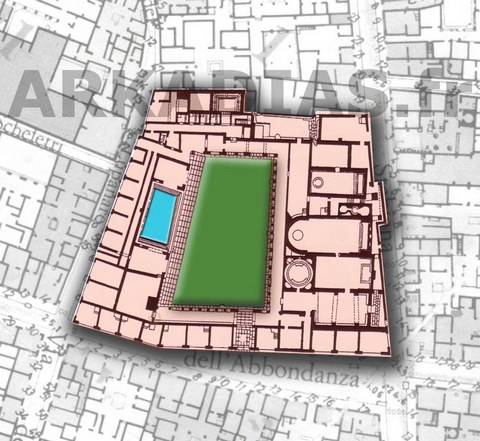 Plan Thermes Stabiennes Pompei