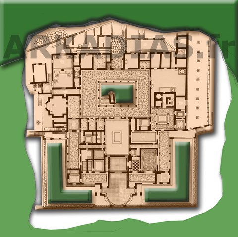 Plan Villa des Mysteres