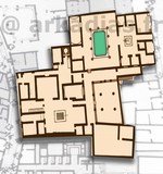 Plan Maison Publius Vedius Siricus a Pompei