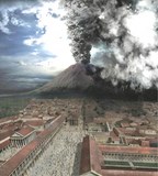 Eruption sur >Pompei